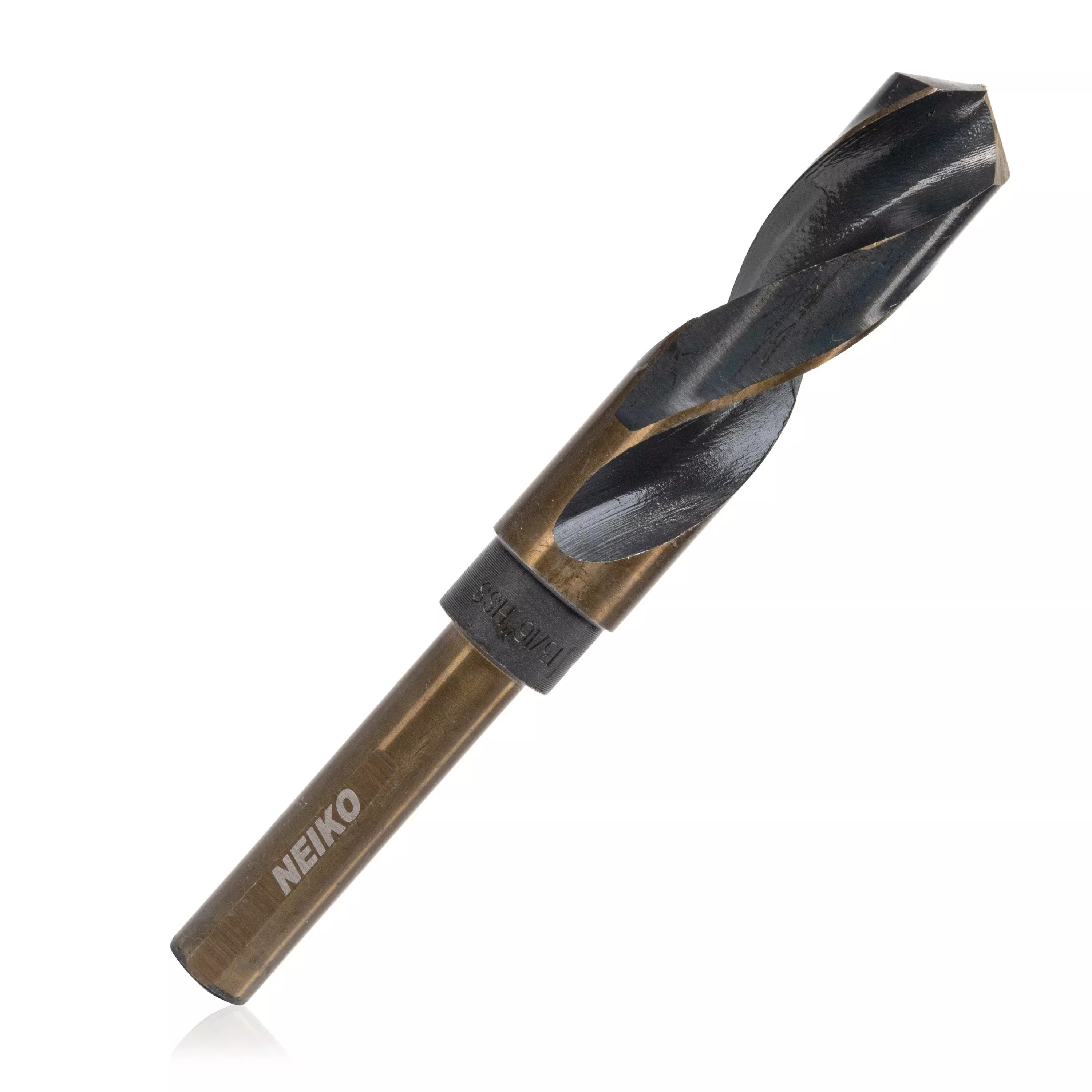 13/16" Silver & Deming Drill Bit — HSS, 1/2" Tri-Flat Shank, 135° Split Point