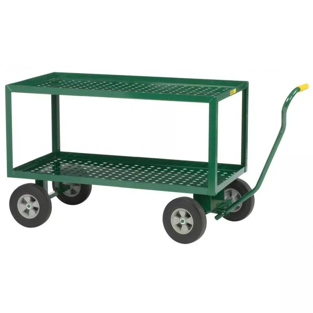 2-Shelf Wagon Truck w/ Perforated Deck