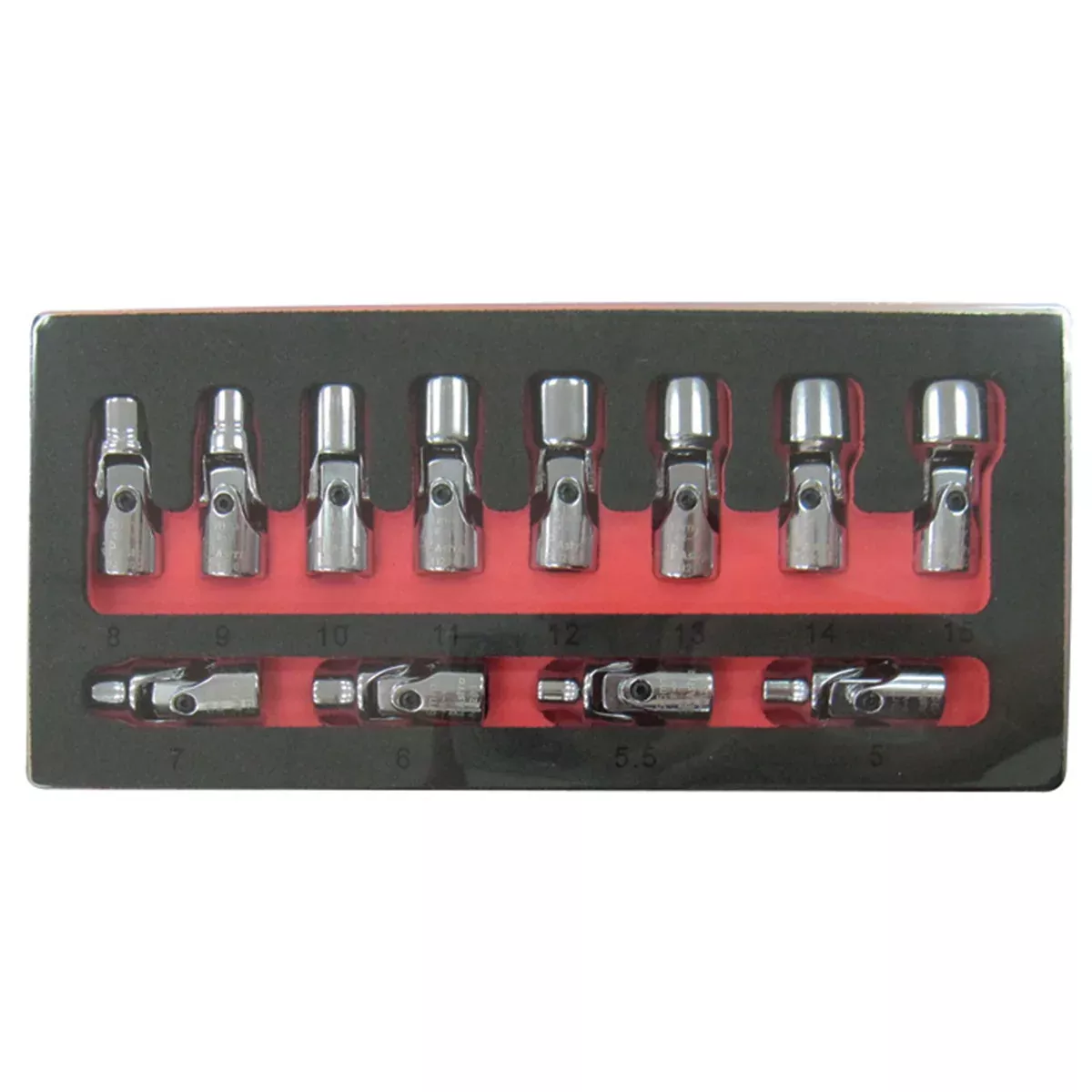 Astro Pneumatic 12pc Flex Socket Set-6 Point MET