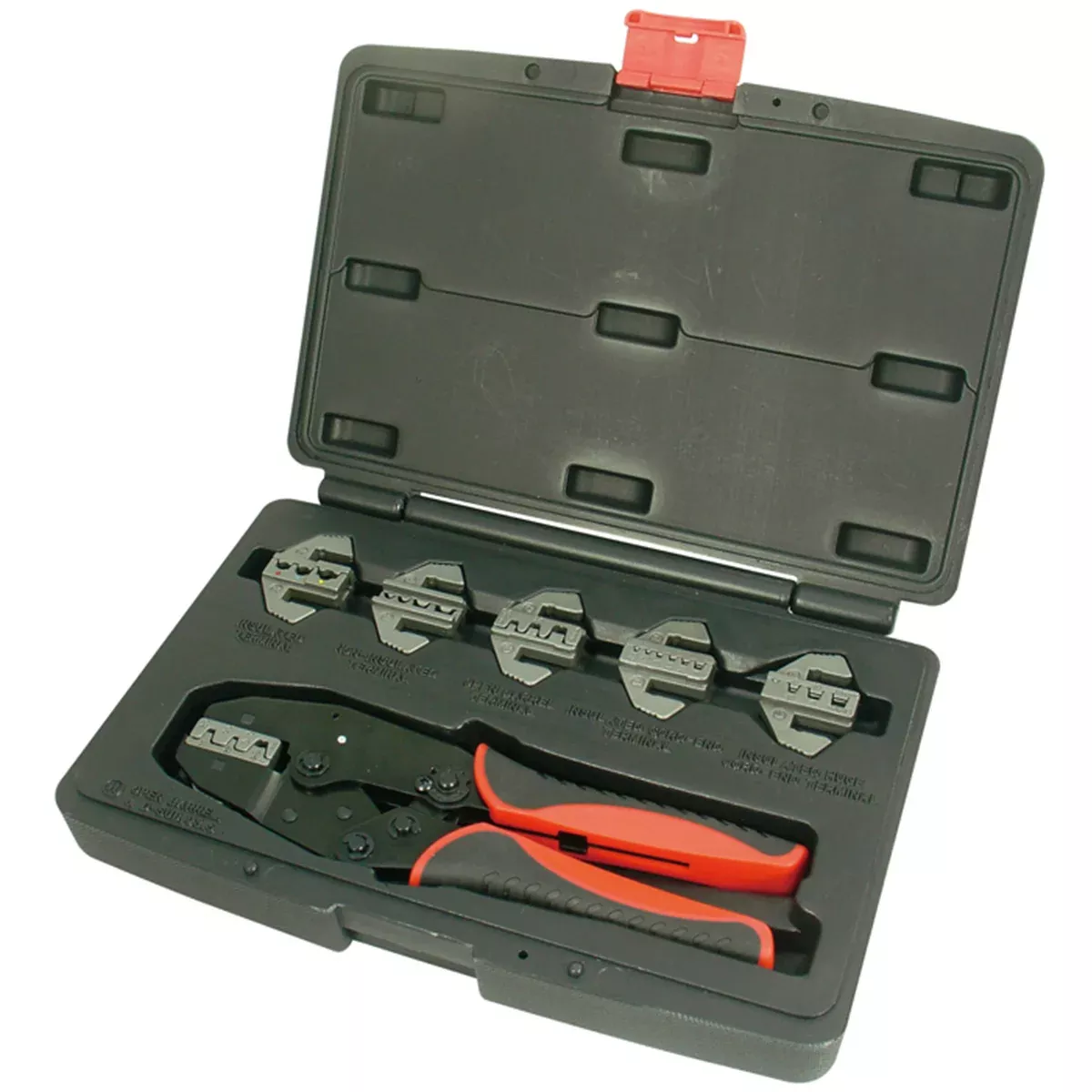 Astro Pneumatic 7pc Interchangeable Quick Ratchet Crimping Tool Se