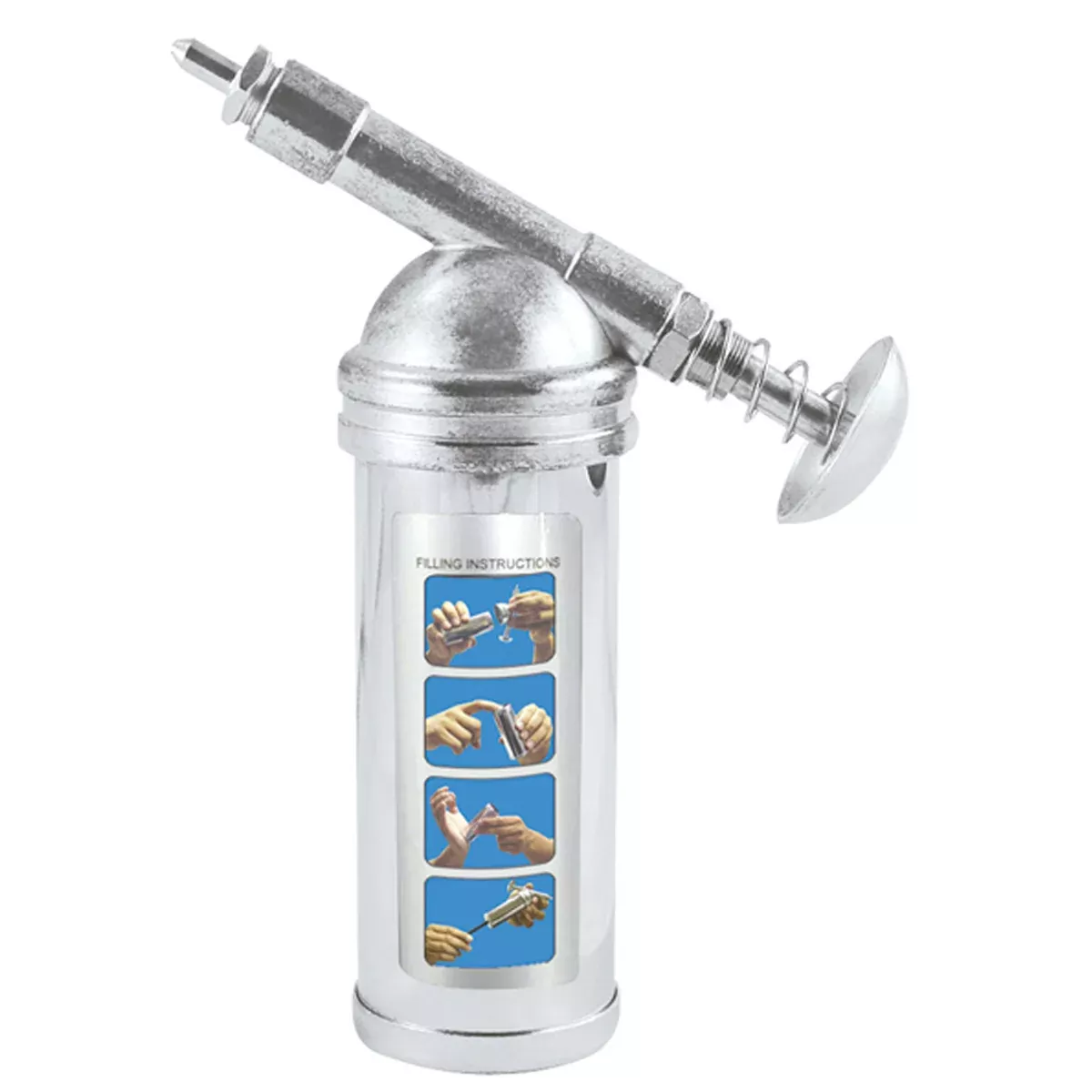 Astro Pneumatic GREASE GUN MINI 3OZ CAP W/ NEEDLE NOZZLE