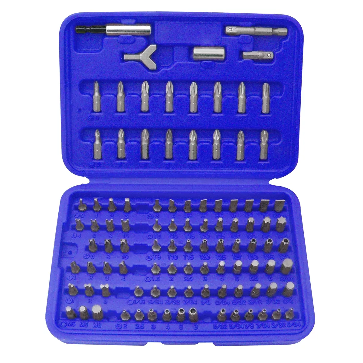 Astro Pneumatic PROF SCREWDRIVER BIT SET 100 PC.