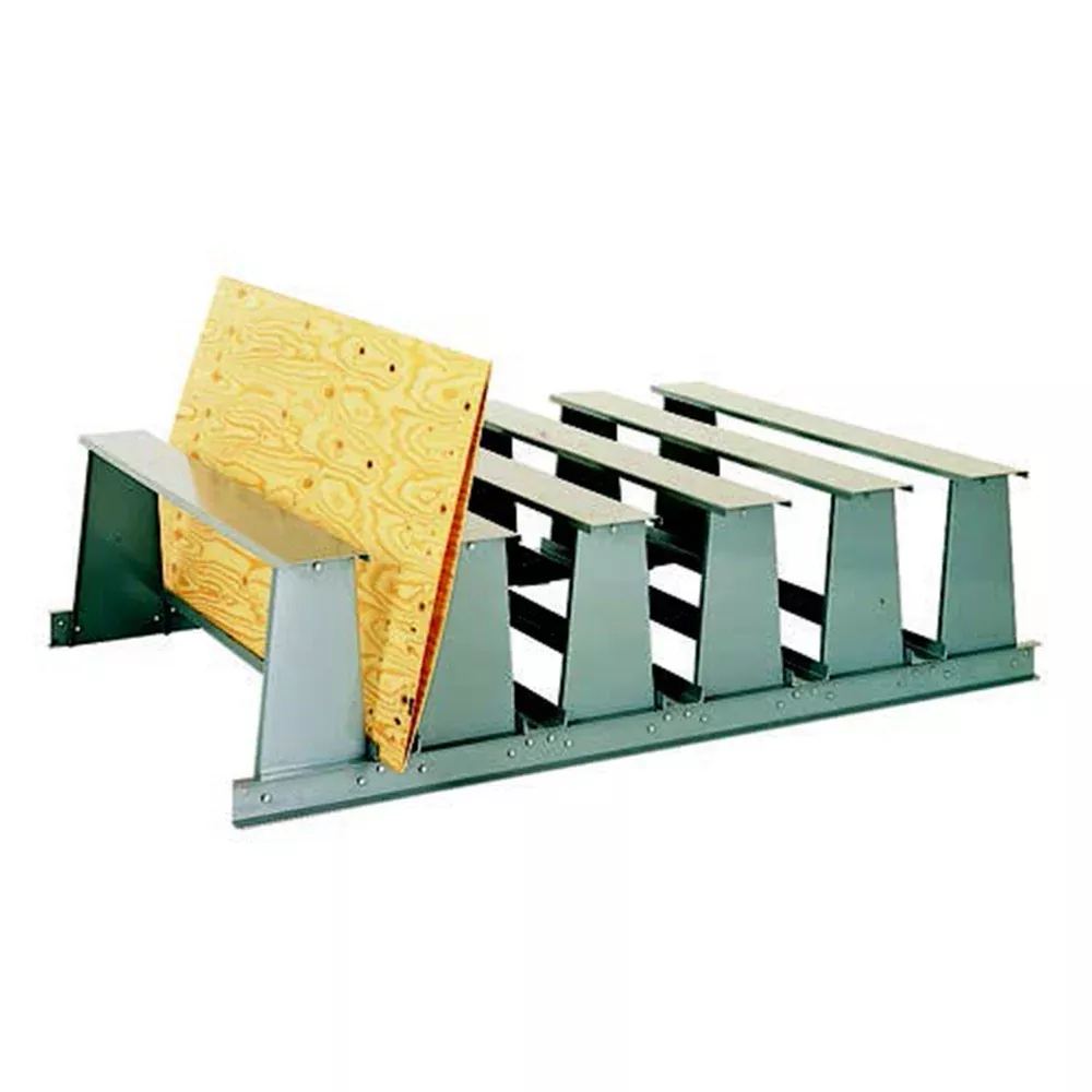 Compact Vertical Storage Rack - Up to 32,500 lbs & 12' Sheets
