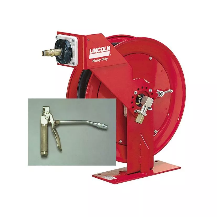 Complete Grease Hose Reel Assembly