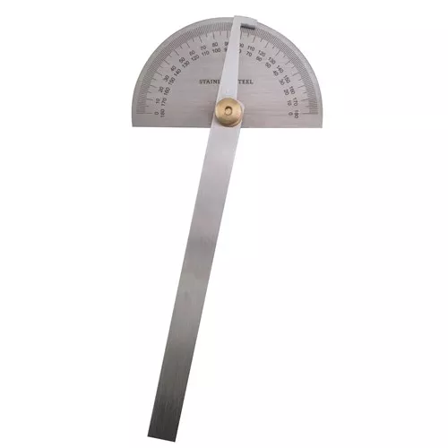 KBC SS HALF ROUND HEAD PROTRACTOR