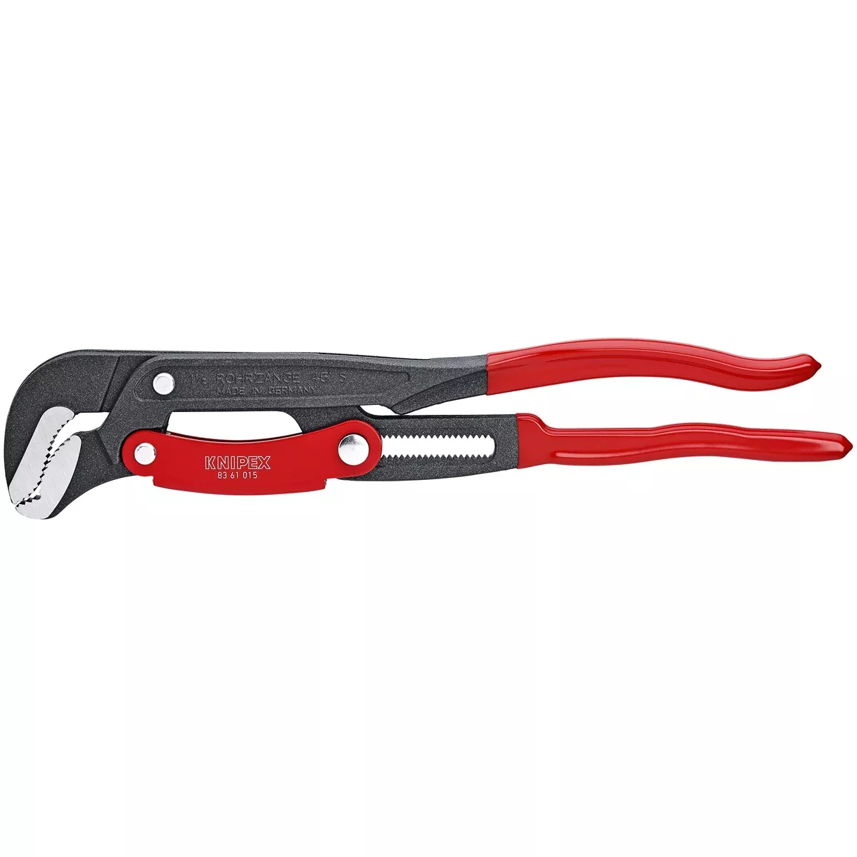 KNIPEX 17In Push Button Swedish Pipe Wrench