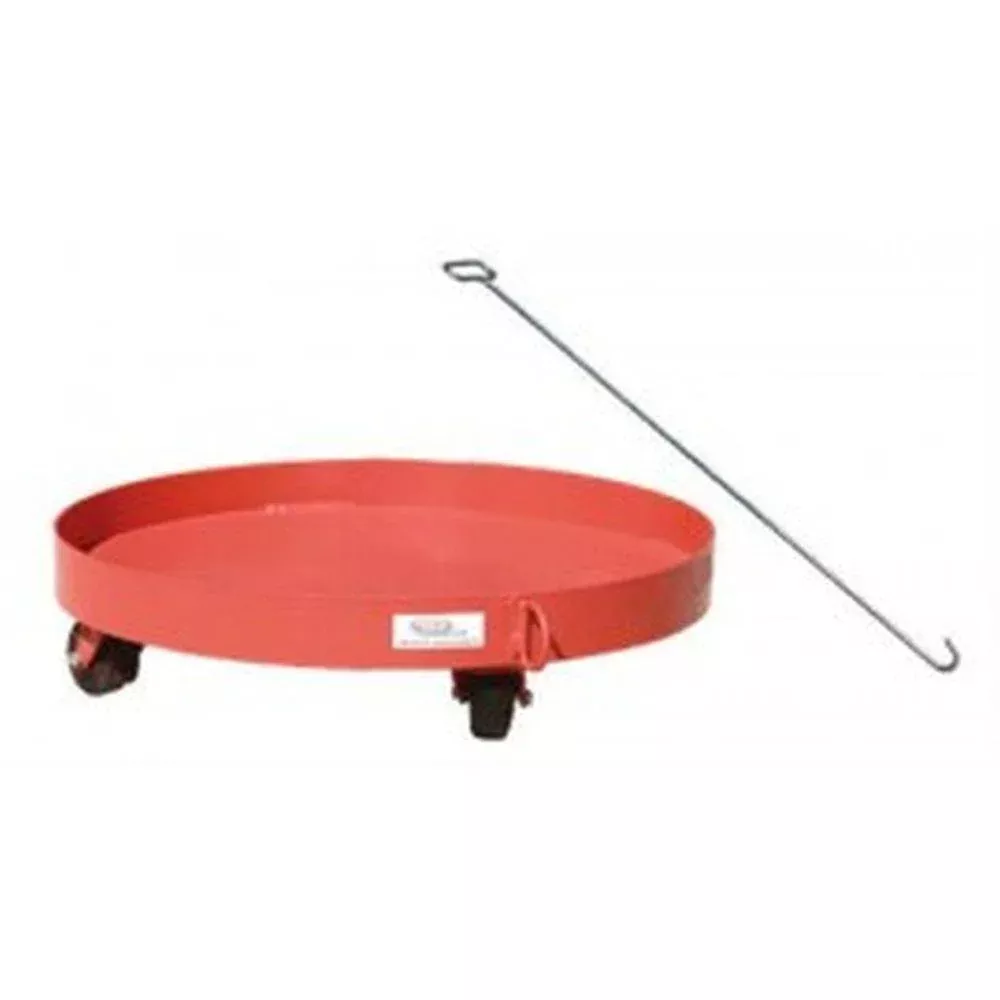 Solid Deck Drum Dolly w- Handle