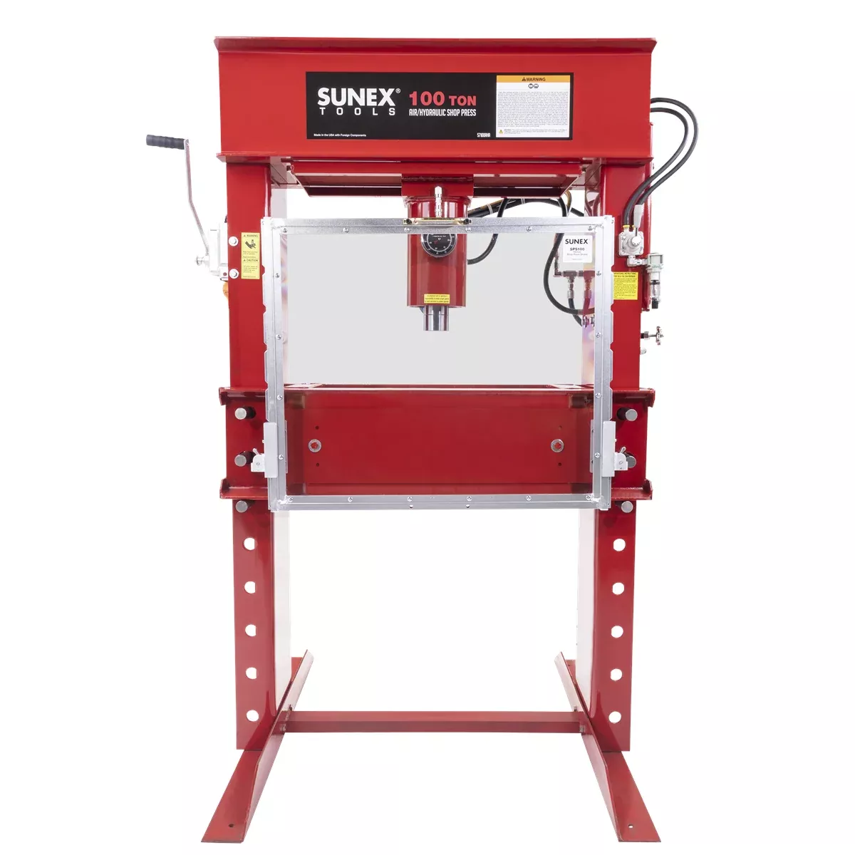 Sunex 100 Ton Shop Press Shield